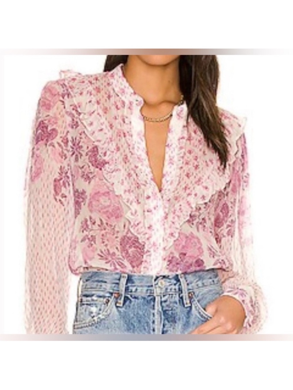 Hemant and Nandita floral blouse🌸🌸
